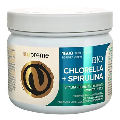 Chlorella + Spirulina BIO Nupreme - 1500 tablet