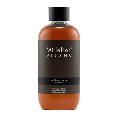 Náhradní náplň do aroma difuzéru Natural Vanilka & Dřevo Millefiori Milano - 250 ml