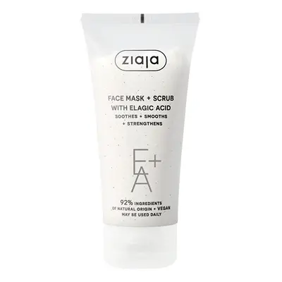 Peelingová maska s kyselinou ellagovou (Face Mask + Scrub) Ziaja - 55 ml