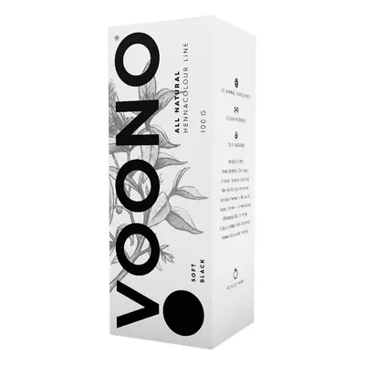 Henna Soft Black Voono - 100 g