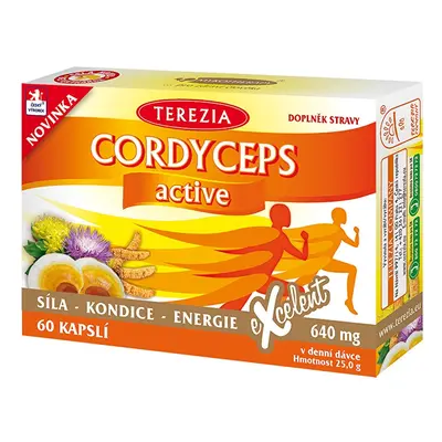 Cordyceps Active Terezia Company - 60 kapslí