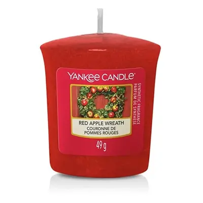 Aromatická votivní svíčka Red Apple Wreath Yankee Candle - 49 g