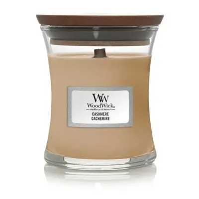 Vonná svíčka váza malá Cashmere WoodWick - 85 g