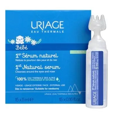 Bébé zklidňující emulze 1st Natural Serum Uriage - 15 x 5 ml