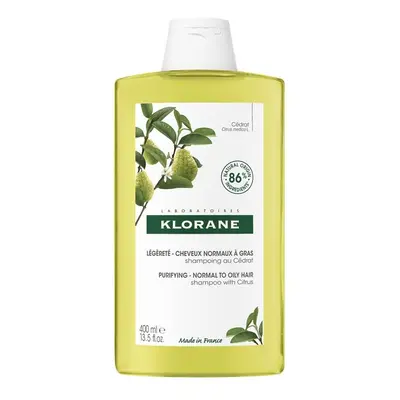 Šampon pro normální až mastné vlasy Citron (Purifying Shampoo) Klorane - 400 ml