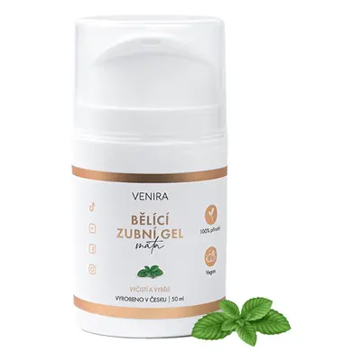 Bělící zubní gel máta Venira - 50 ml