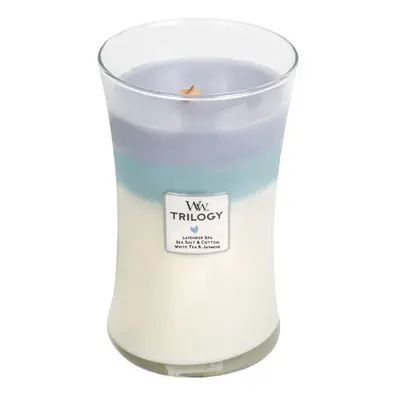 Vonná svíčka váza velká Trilogy Calming Retreat WoodWick - 609,5 g