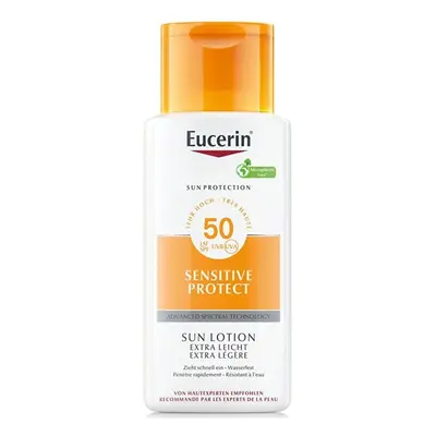 Extra lehké mléko na opalování Sensitive Protect SPF 50+ (Extra Light Sun Lotion) Eucerin - 150 