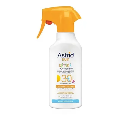 Dětské mléko ve spreji na opalování SPF 30 Sun Astrid - 200 ml