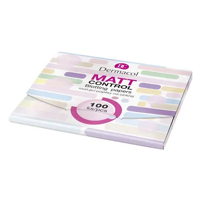 Zmatňující papírky Matt Control (Blotting Papers) Dermacol - 100 ks