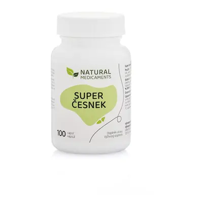 Super Česnek Natural Medicaments - 100 kapslí