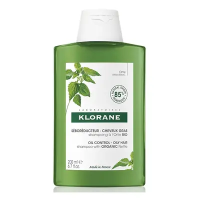 Šampon pro mastné vlasy Kopřiva (Shampoo With Nettle) Klorane - 200 ml