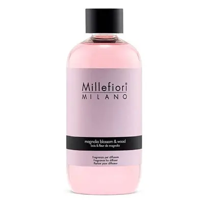 Náhradní náplň do aroma difuzéru Natural Květy magnólie a dřevo Millefiori Milano - 250 ml