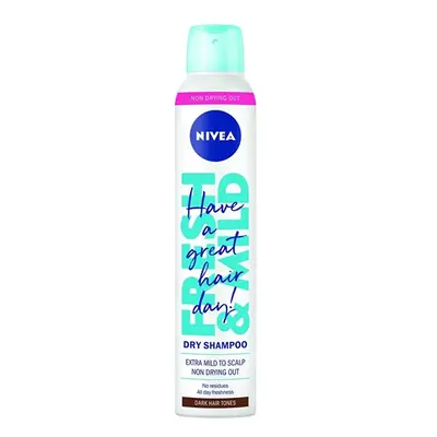 Suchý šampon pro tmavé vlasy (Dry Shampoo Dark Tones) Nivea - 200 ml