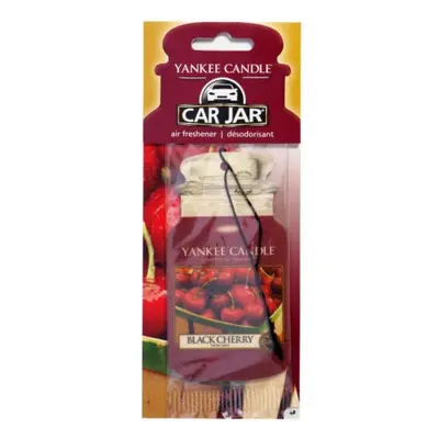 Papírová visačka do auta Black Cherry Yankee Candle - 1 ks