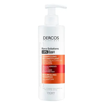 Obnovující šampon pro suché a poškozené vlasy Dercos Kera-Solutions (Resurfacing Shampoo) Vichy 