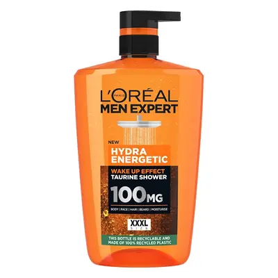 Sprchový gel Men Expert Hydra Energetic (Wake Up Effect Taurine Shower) L´Oréal Paris - 1000 ml