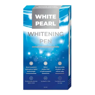 Bělicí pero na zuby White Pearl (Whitening Pen) VitalCare - 2,2 ml