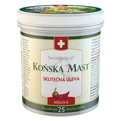 Koňská mast hřejivá Herbamedicus - 500 ml