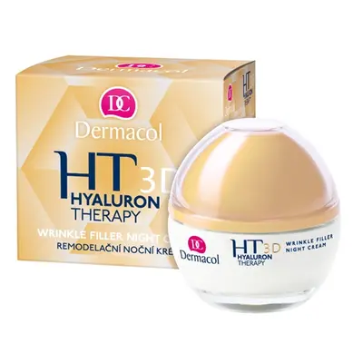 Remodelační noční krém (Hyaluron Therapy 3D Wrinkle Filler Night Cream) Dermacol - 50 ml