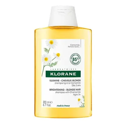 Šampon pro blond vlasy Heřmánek (Brightening Blond Hair Shampoo) Klorane - 200 ml