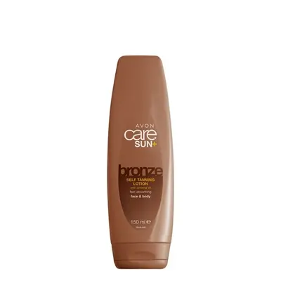 Samoopalovací tělové mléko na obličej a tělo Care Sun + (Self Tanning Lotion) Avon - 150 ml