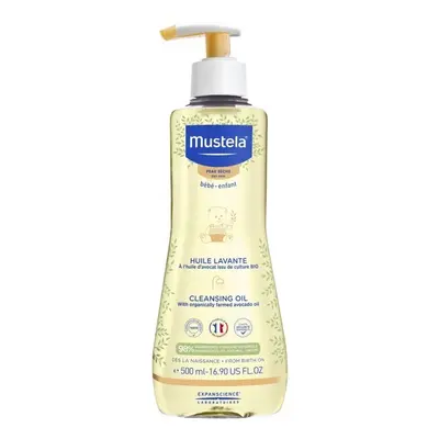 Dětský sprchový a koupelový olej pro suchou pokožku (Cleansing Oil) Mustela - 500 ml