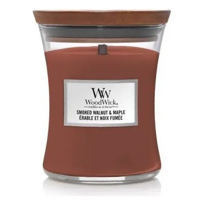 Vonná svíčka váza střední Smoked Walnut & Maple WoodWick - 275 g