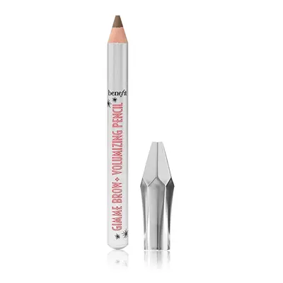 Tužka na obočí Gimme Brow + Volumizing Pencil mini Benefit / Odstín: 4 - Warm Deep Brown - 0,6 g