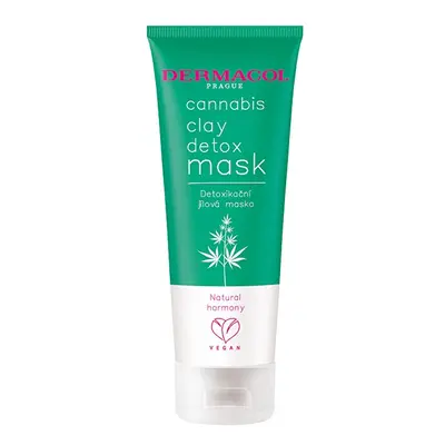 Detoxikační jílová maska s konopným olejem Cannabis (Clay Detox Mask) Dermacol - 100 ml