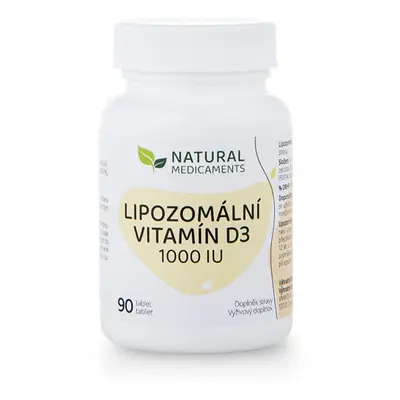 Lipozomální vitamín D3 1000 IU Natural Medicaments - 90 tablet