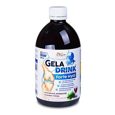 Geladrink Forte HYAL biosol černý rybíz Geladrink - 500 ml