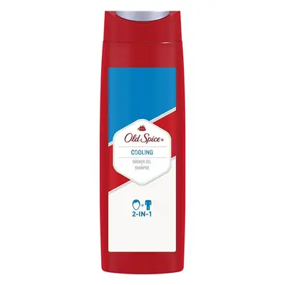 Sprchový gel 2 v 1 Cooling (Shower Gel + Shampoo) Old Spice - 400 ml