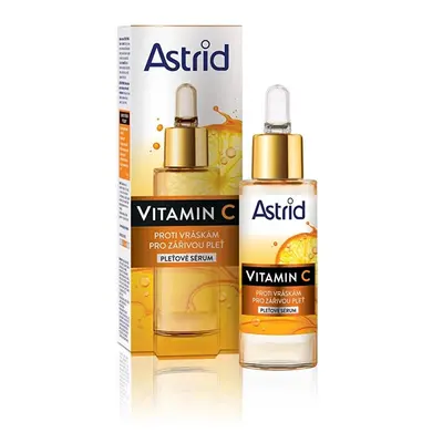 Sérum proti vráskám pro zářivou pleť Vitamin C Astrid - 30 ml