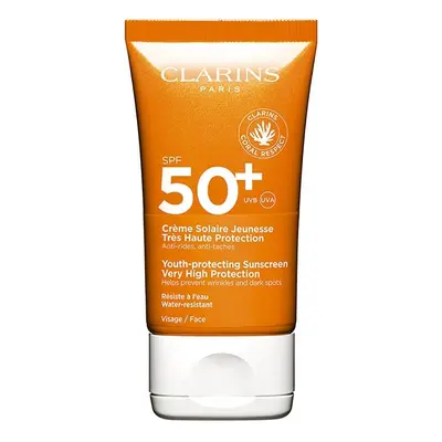 Ochranný krém na obličej SPF 50 (Youth-protecting Sunscreen) Clarins - 50 ml