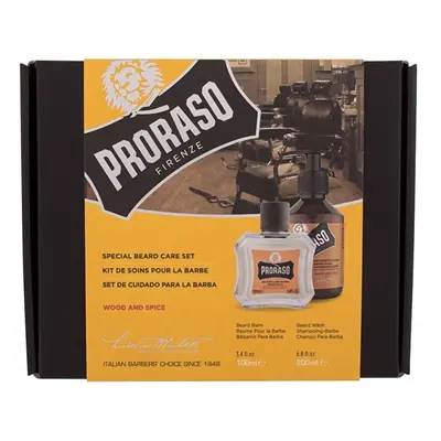 Dárková sada přípravků pro péči o vousy Wood & Spice Proraso