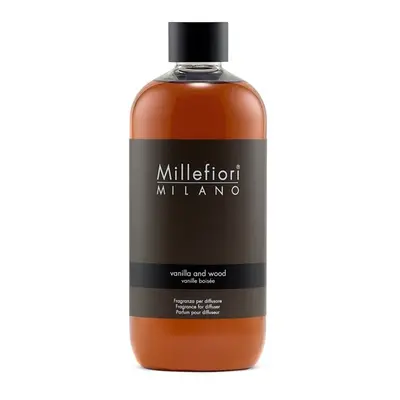 Náhradní náplň do aroma difuzéru Natural Vanilka & Dřevo Millefiori Milano - 500 ml