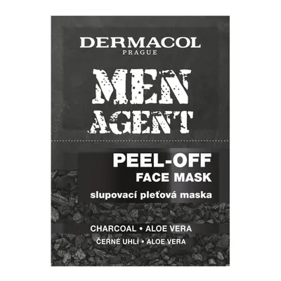 Slupovací pleťová maska Men Agent (Peel-Off Face Mask) 2 x Dermacol - 7,5 ml