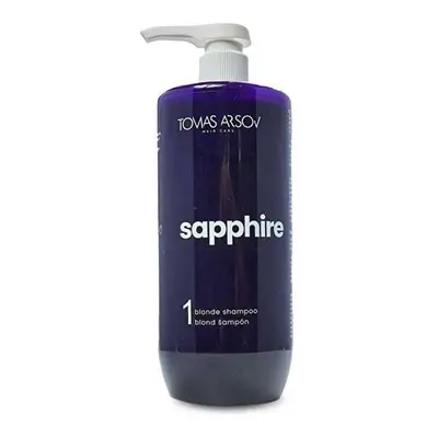 Šampon pro blond, odbarvené a melírované vlasy Sapphire (Blonde Shampoo) Tomas Arsov - 1000 ml