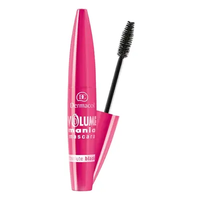 Řasenka pro velkolepý objem řas Volume Mania Mascara 10 ml / Dermacol / Odstín: black