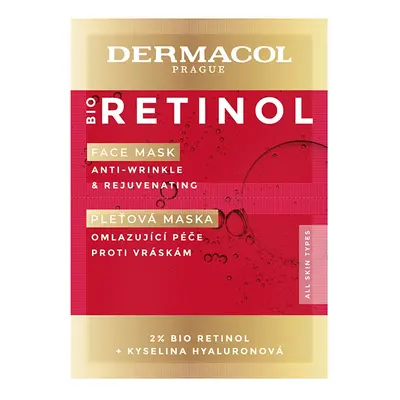 Pleťová maska Bio Retinol (Face Mask) Dermacol - 2 x 8 ml