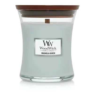 Vonná svíčka váza střední Magnolia Birch WoodWick - 275 g