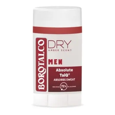 Tuhý deodorant Men Dry Amber Scent (Deo Stick) Borotalco - 40 ml