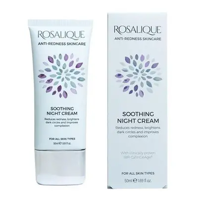 Zklidňující noční krém pro citlivou pleť (Soothing Night Cream) ROSALIQUE - 50 ml