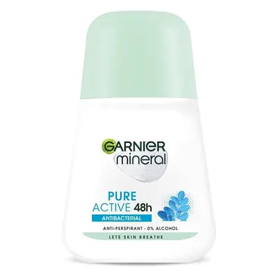 Minerální Antiperspirant Roll-On 48H Pure Active Garnier - 50 ml