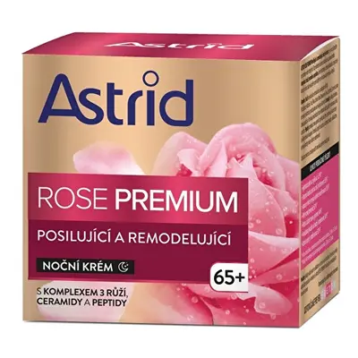 Posilující a remodelující noční krém Rose Premium Astrid - 50 ml