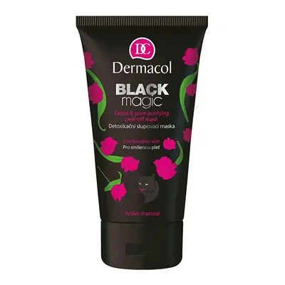 Černá detoxikační slupovací maska Black Magic (Detox & Pore Purifying Peel-Off Mask) Dermacol - 