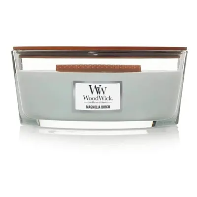 Vonná svíčka loď Magnolia Birch WoodWick - 453,6 g