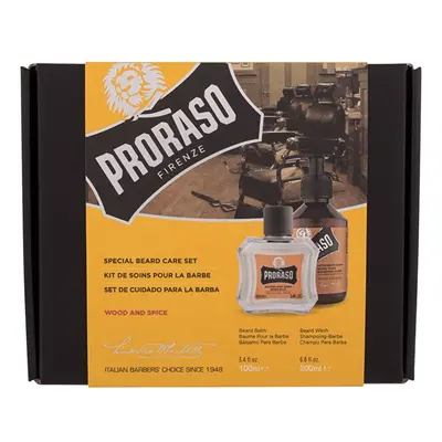 Dárková sada přípravků pro péči o vousy Wood & Spice Proraso