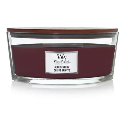 Vonná svíčka loď Black Cherry WoodWick - 453,6 g